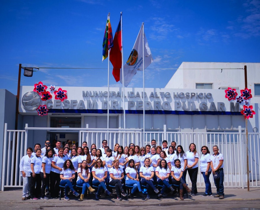 Funcionarios de la Red de Atención Primaria ornamentaron las dependencias en Fiestas Patrias