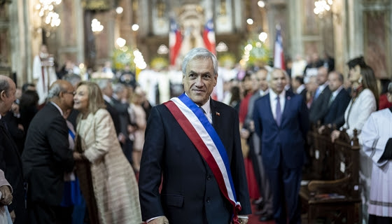 Presidente Piñera participa en Te Deum Ecuménico en la Catedral Metropolitana de Santiago