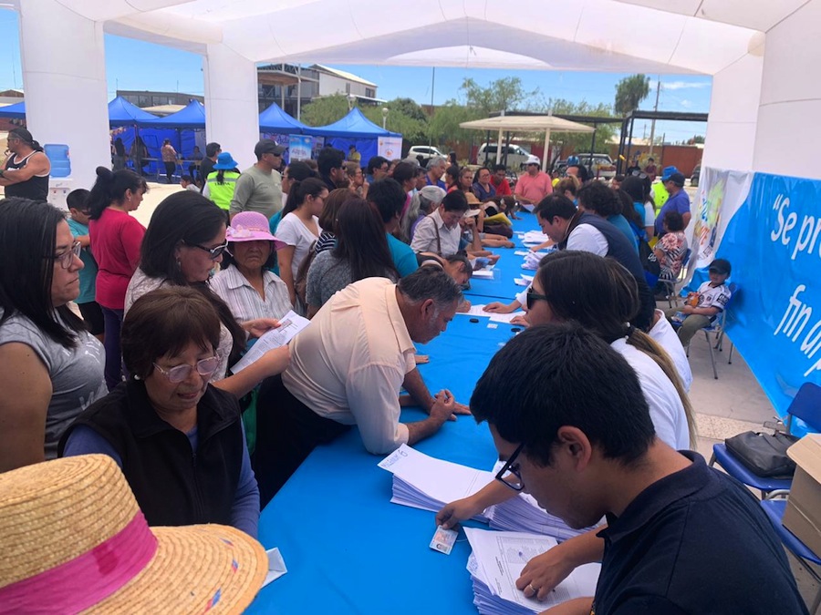 Aguas del Altiplano y Alcalde Pozo Almonte: Firman convenio que termina prorrateo a 500 familias