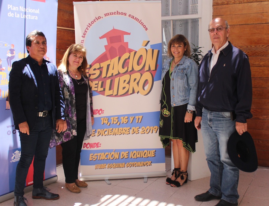 Lanzan oficialmente en Iquique Estación del Libro 2019: «Un territorio, muchos caminos»