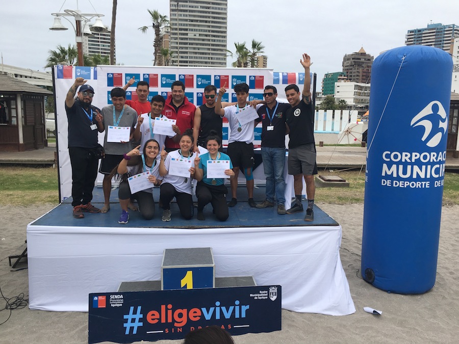 Ejército finalizó actividad física de jóvenes en Iquique