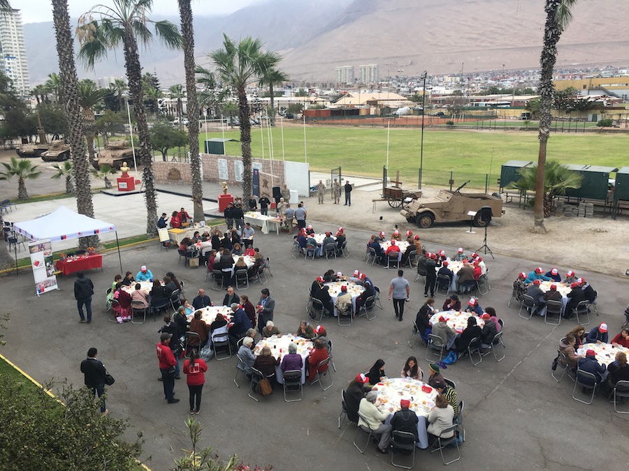 Tarde junto a “Adultos Mejores” en el Cuartel General del Ejército