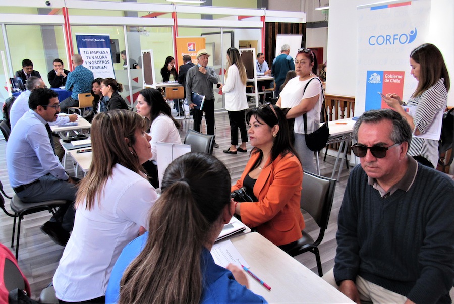 102 pymes afectadas conocieron líneas de apoyo de CORFO y entidades bancarias