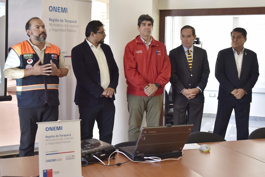 Nuevas dependencias de la ONEMI en avenida Salvador Allende 3677