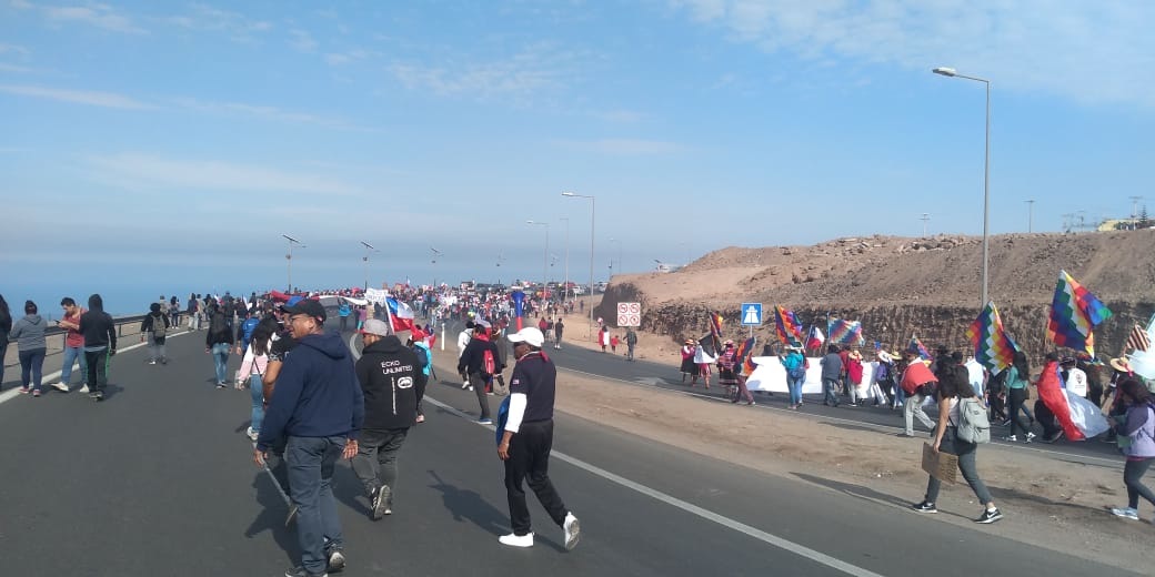 Jornada de movilización en Tarapacá