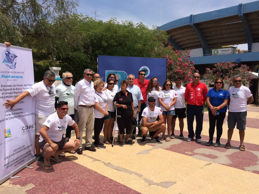 Campeonato de natación master activará a Arica