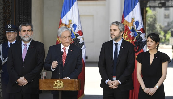 Presidente Piñera presentó agenda para resguardar el orden público y proteger la seguridad ciudadana