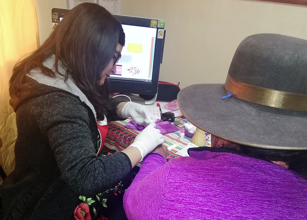 Posta de salud rural de Visviri ya cuenta con test rápido de VIH