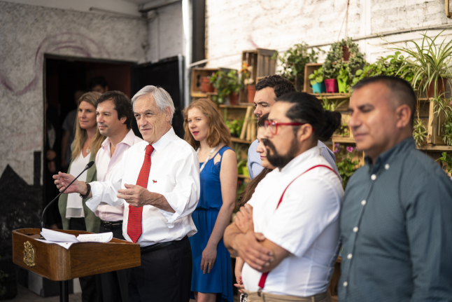 Presidente Piñera anuncia bono que beneficiará a 1,3 millones de hogares más vulnerables