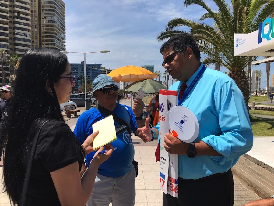 Previenen enfermedades de transmisión alimentaria en Cavancha