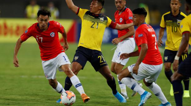 Selección Chilena de Fútbol Sub 23 ganó 3-0 a Ecuador en inicio del Preolímpico de Colombia