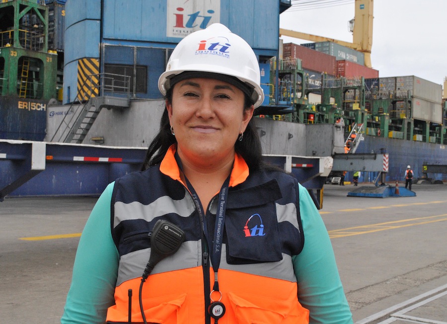 Inclusión laboral: ITI incorpora a la primera mujer operadora de naves