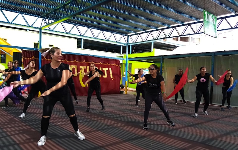 Funcionarias de la JUNJI culminaron taller de fomento de la actividad física para combatir el cansancio laboral