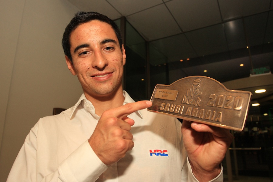 José Ignacio Cornejo es el piloto más joven  en conseguir un cuarto lugar en el Dakar