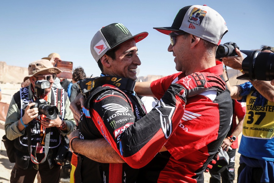 José Ignacio Cornejo gana la última etapa, termina cuarto  y su compañero Ricky Brabec es campeón del Dakar 2020