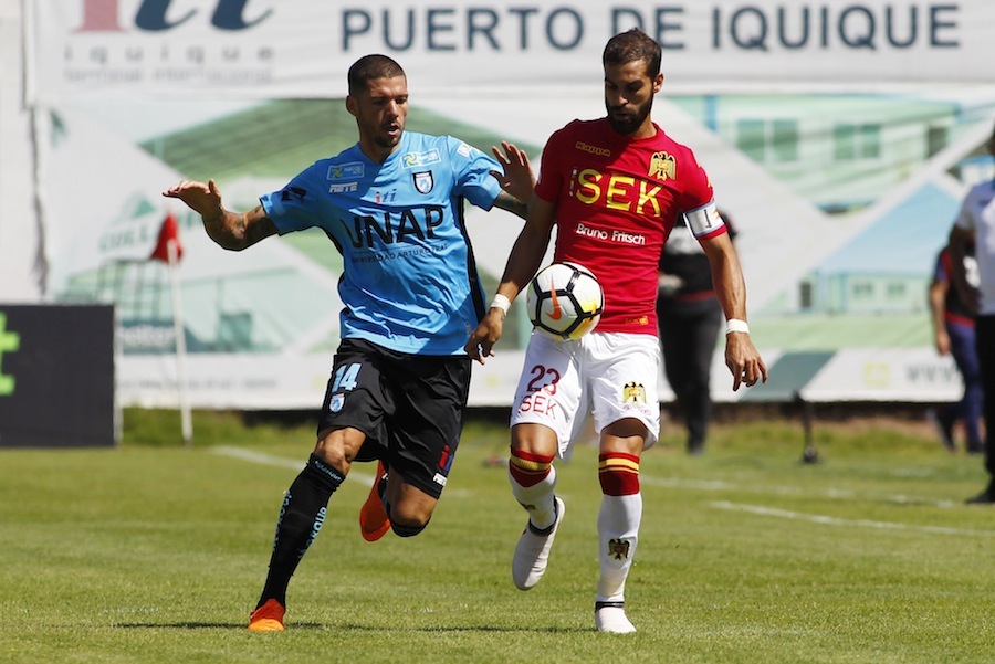 Unión Española logró el triunfo en el último minuto sobre Deportes Iquique 3-2