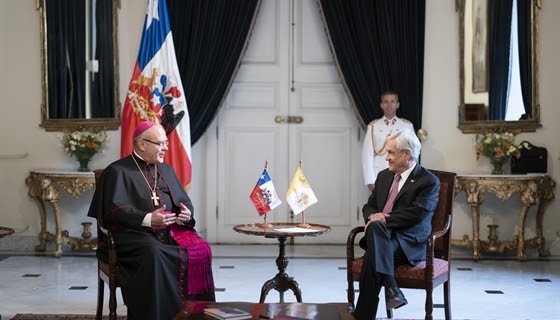 Presidente Piñera recibe cartas credenciales de nuevos embajadores