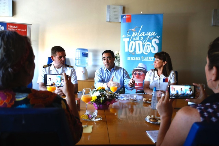 Subsecretario de Bienes Nacionales lanza app con información sobre las playas de Tarapacá