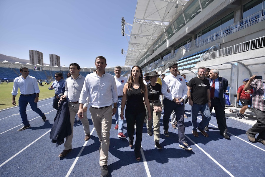 Ministra del Deporte encabezó entrega del nuevo Estadio «Tierra de Campeones-Ramón Estay»