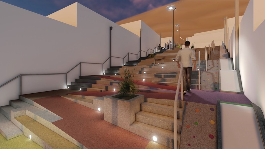 IMI: $330 millones costará construcción de escalera en pasaje Salitrera Santa Elena