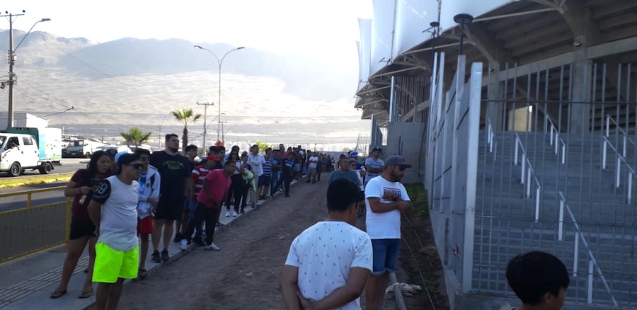 Gigantesco interés por ir al nuevo Estadio «Tierra de Campeones-Ramón Estay» a ver Iquique-Everton