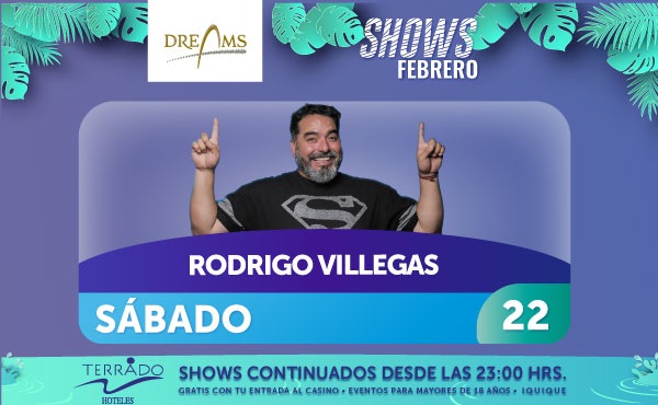 «Catarsis”, la comedia de Rodrigo Villegas que busca espantar las ‘malas vibras’ en el Casino Dreams