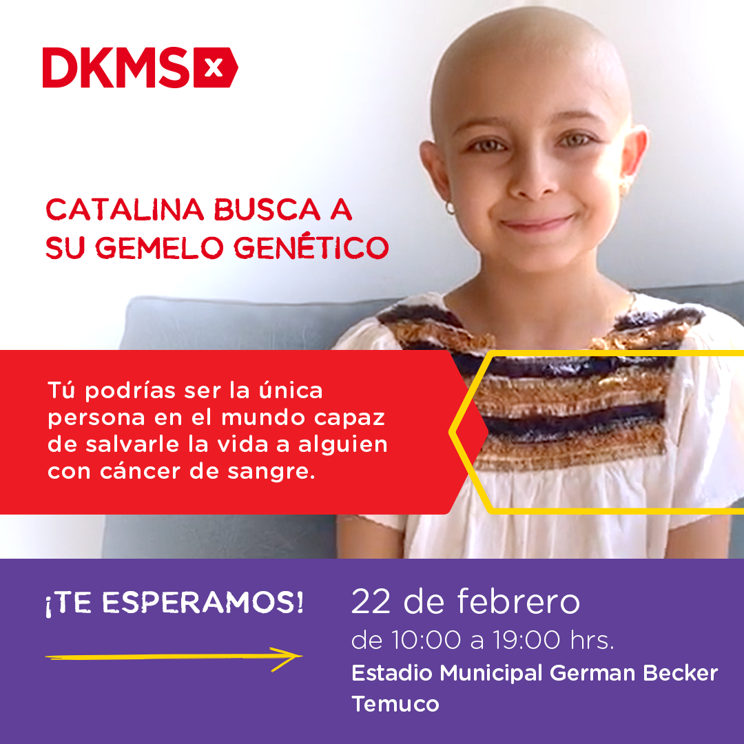 Catalina busca a “gemelo genético” capaz de darle una nueva oportunidad de vida