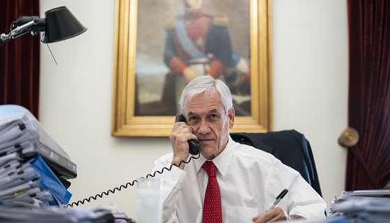 Presidente Piñera dialoga con primer mandatario de China, Xi Jinping