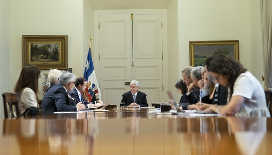 Presidente Piñera lidera encuentro con integrantes del Comité Técnico de Acceso Universitario