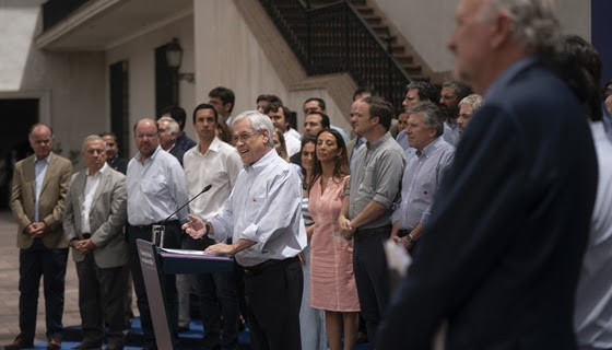 Presidente Piñera fija prioridades en agenda social, orden público, protección del empleo y proceso constituyente para 2020