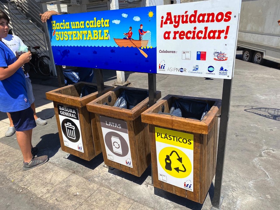 Partió primera etapa de hermoseamiento en caleta Riquelme