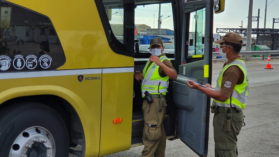 Carabineros refuerza sanitización y medidas preventivas por el Covid 19