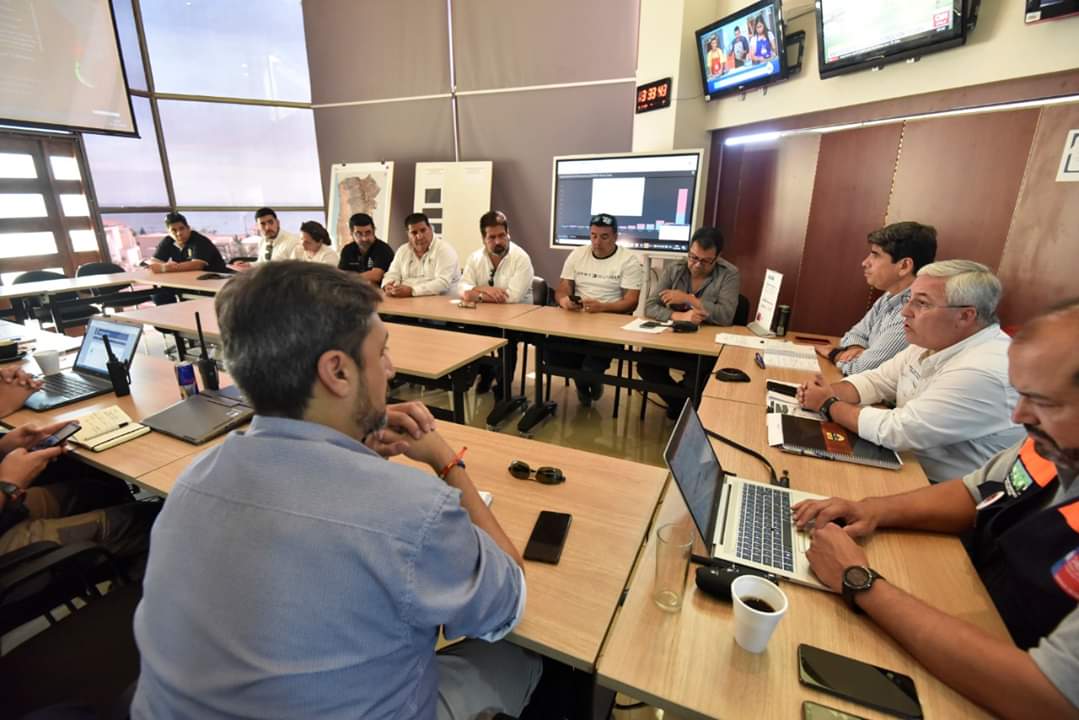 Coronavirus: Intendente encabeza coordinación con diferentes sectores para preparar a la región