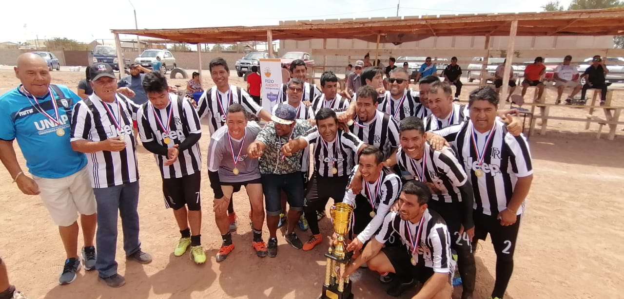 Club “Fernando Rojas” campeón de verano de la Liga Seniors de Pozo Almonte