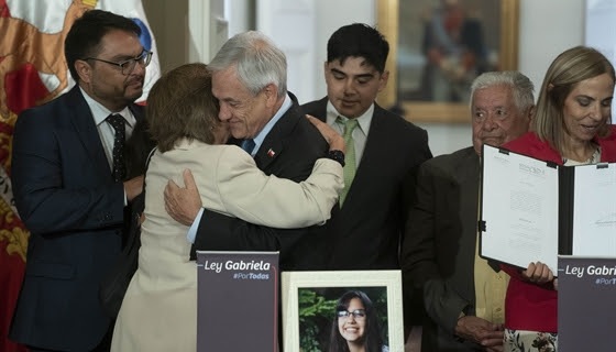 Presidente Piñera promulga Ley Gabriela, que amplía el alcance de las penas por femicidio: “Cierra una ventana a la impunidad”