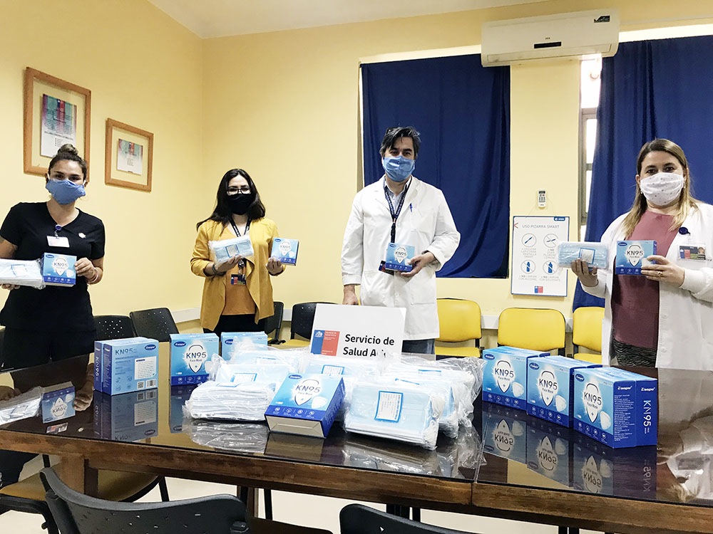 Servicio de Salud Arica concretó importante compra de elementos de protección personal