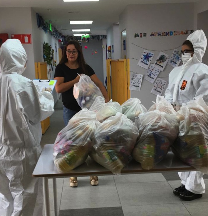 JUNJI: Programa Clásico de Iquique y Alto Hospicio entregó canastas de alimentos en jardines infantiles