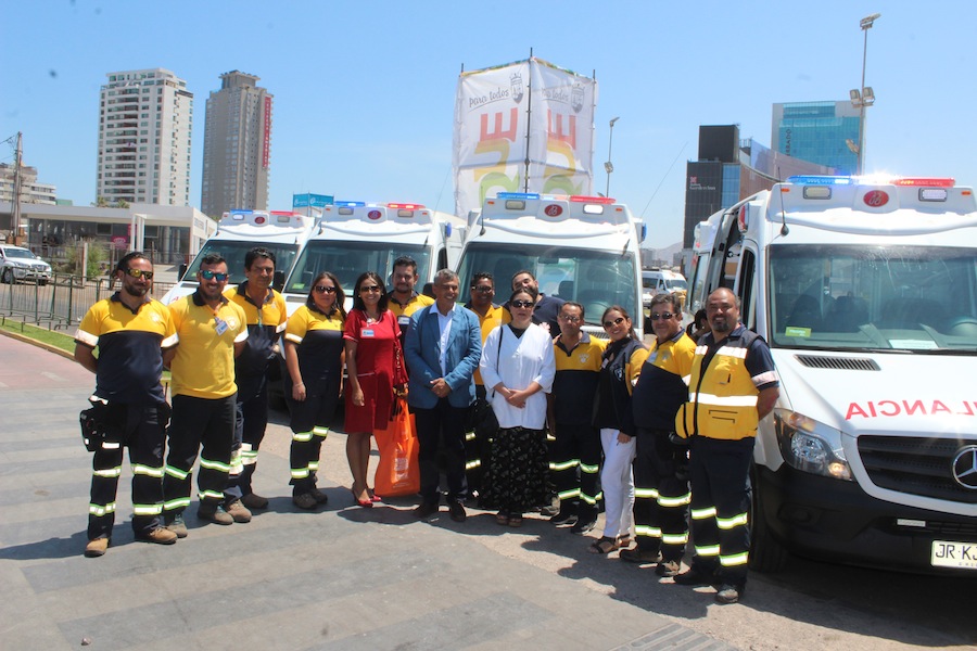 Ambulancias municipales podrán cargar combustible gratuitamente en las plantas de Copec