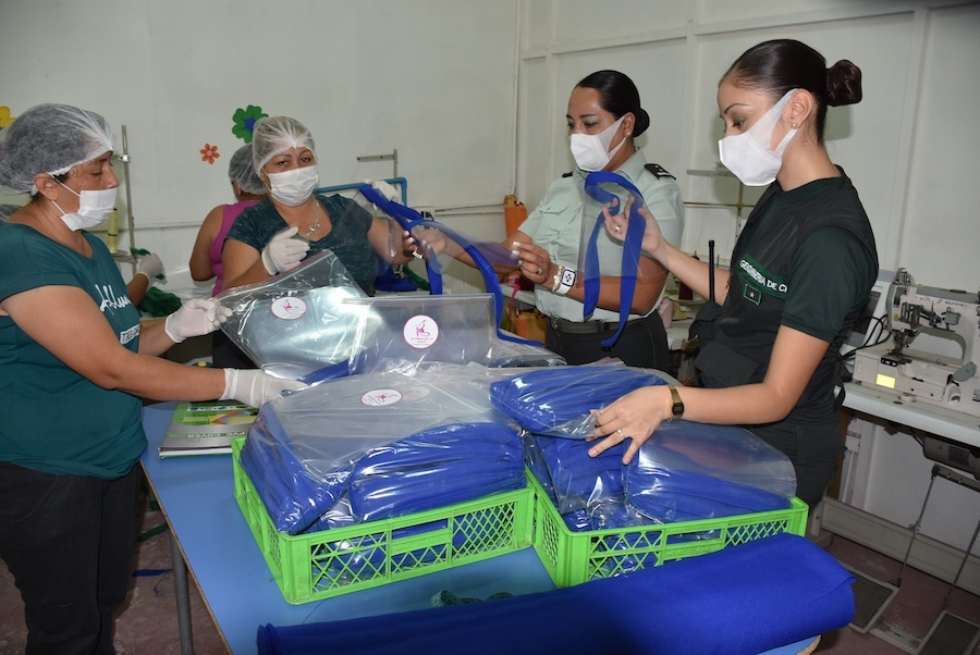 CCP de Iquique fabricará 10 mil mascarillas faciales