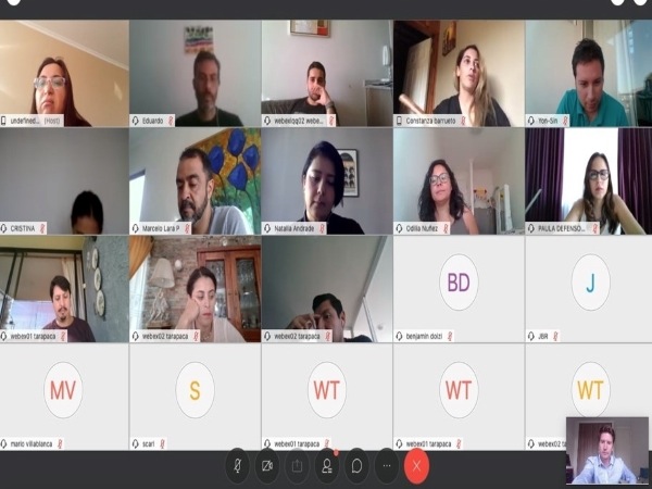 Defensores de Tarapacá revisan normativa de Derechos Humanos en clínica jurídica cumplida por videoconferencia