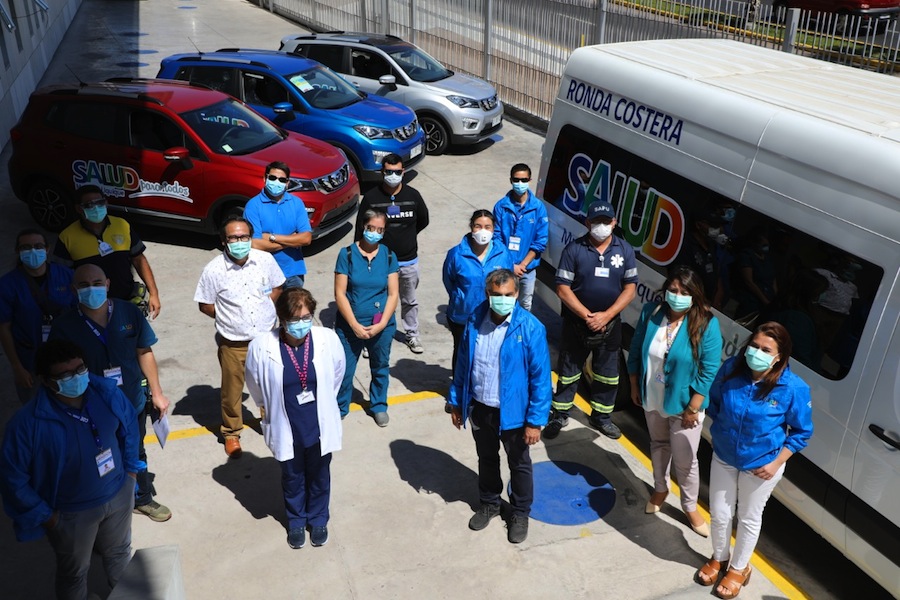 Salud Municipal de Iquique renueva flota de vehículos para potenciar atenciones a domicilio