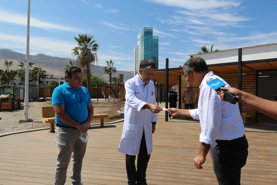 IMI entrega aporte a la Teletón en nuevas dependencias de playa inclusiva