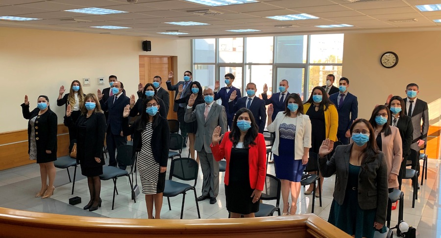 22  nuevos abogados juraron desde la Corte de Apelaciones de Iquique por videoconferencia