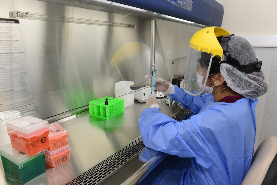 Equipo PCR facilitado por Collahuasi recibe validación oficial y comienza toma de muestras