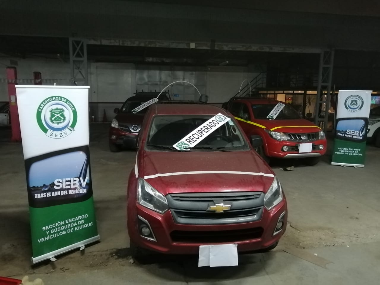 Encuentran vehículos con encargo por robo en Iquique