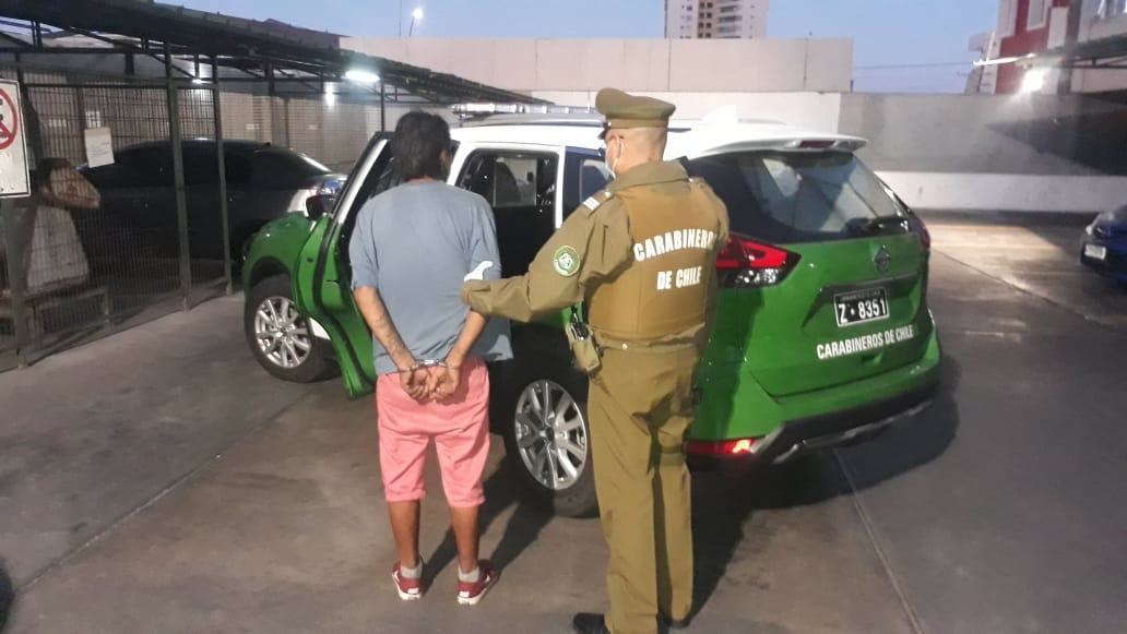 Detenido por infracción al toque de queda y robo en lugar no habitado