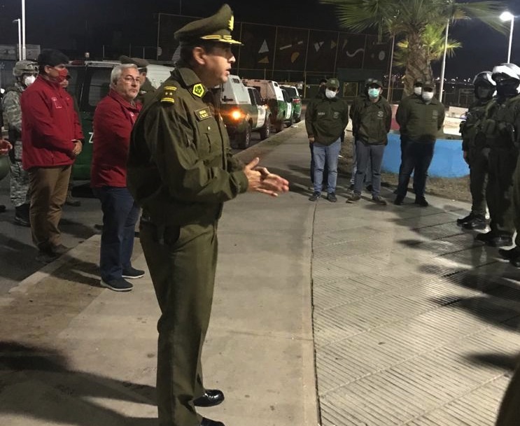 Operativo nocturno de Carabineros en Alto Hospicio dejó 30 personas detenidas