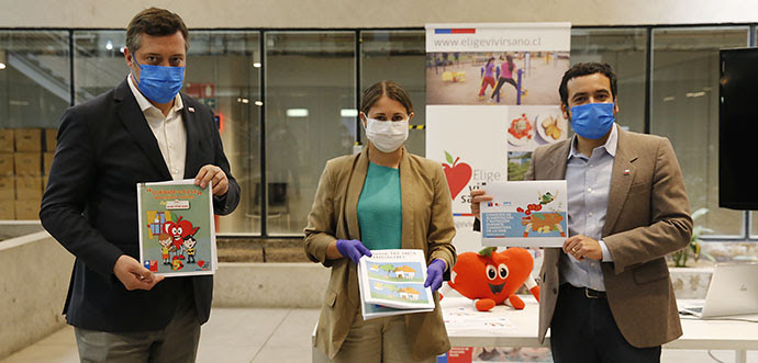 Ministerio de Desarrollo Social y Familia y Elige Vivir Sano invitan a mantener hábitos saludables con material de apoyo para bienestar de las familias