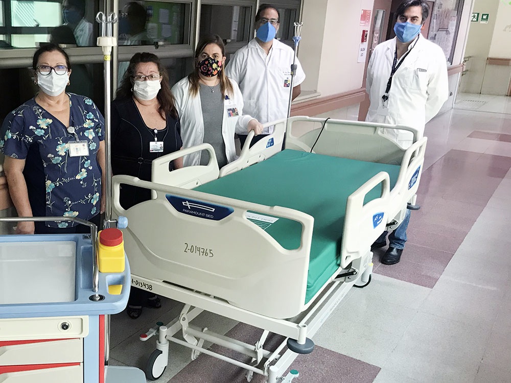 Servicio de Salud Arica realizó inversión para reposición de camas clínicas del hospital regional