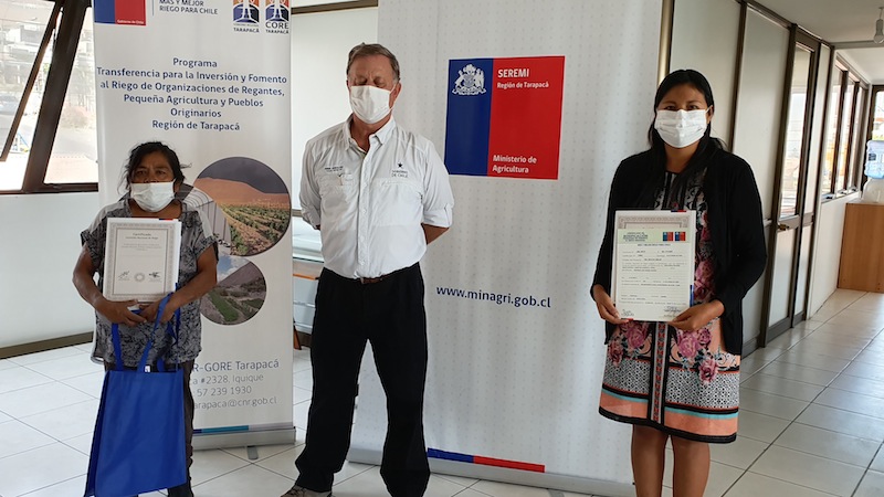 Gobierno entrega $185 millones para apoyar el desarrollo de infraestructura de riego en Tarapacá